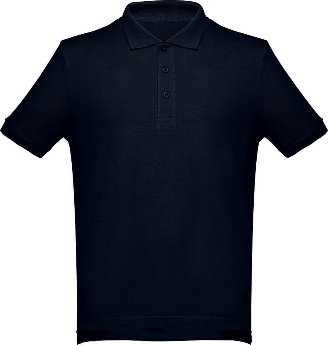 Romobrands_Heren polo_Model Mathijs_Navy