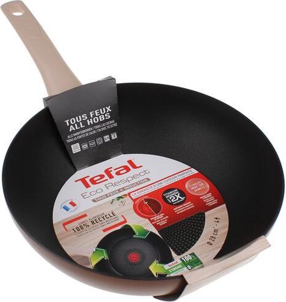 Tefal G2541902 pan Wok/roerbakpan Rond