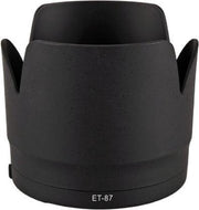 Zonnekap type ET-87 / Lenshood voor Canon objectief (Huismerk)
