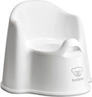BABYBJÖRN Plaspotje Zetel - Wit-Grijs