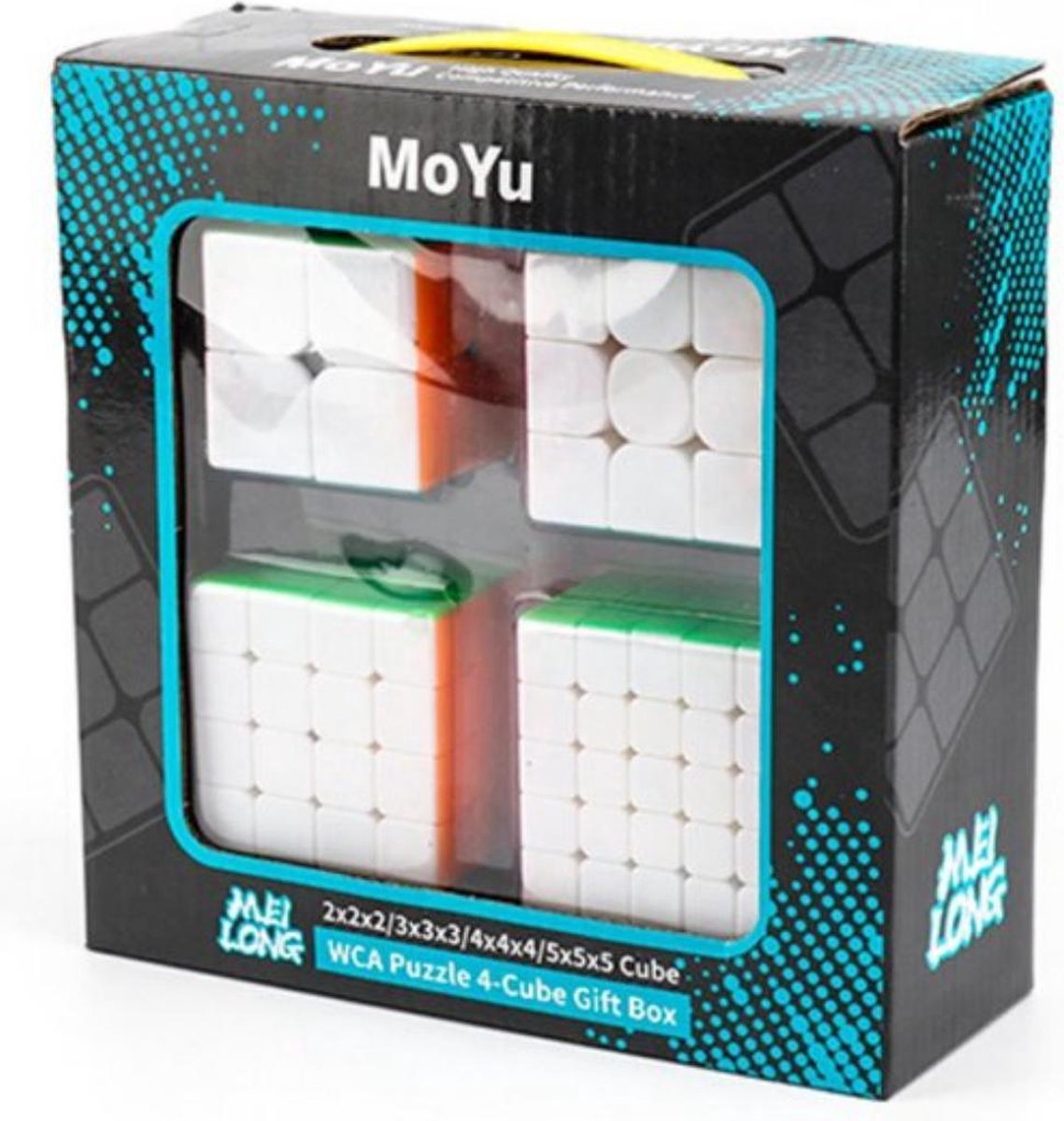 4 in 1 Voordeelpakket - Speed Cube - MoYu Speed Cube - Speed - Breinbreker 2x2