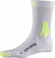 X-socks Sokken Control Mtb Polyamide Wit/geel Maat 42-44