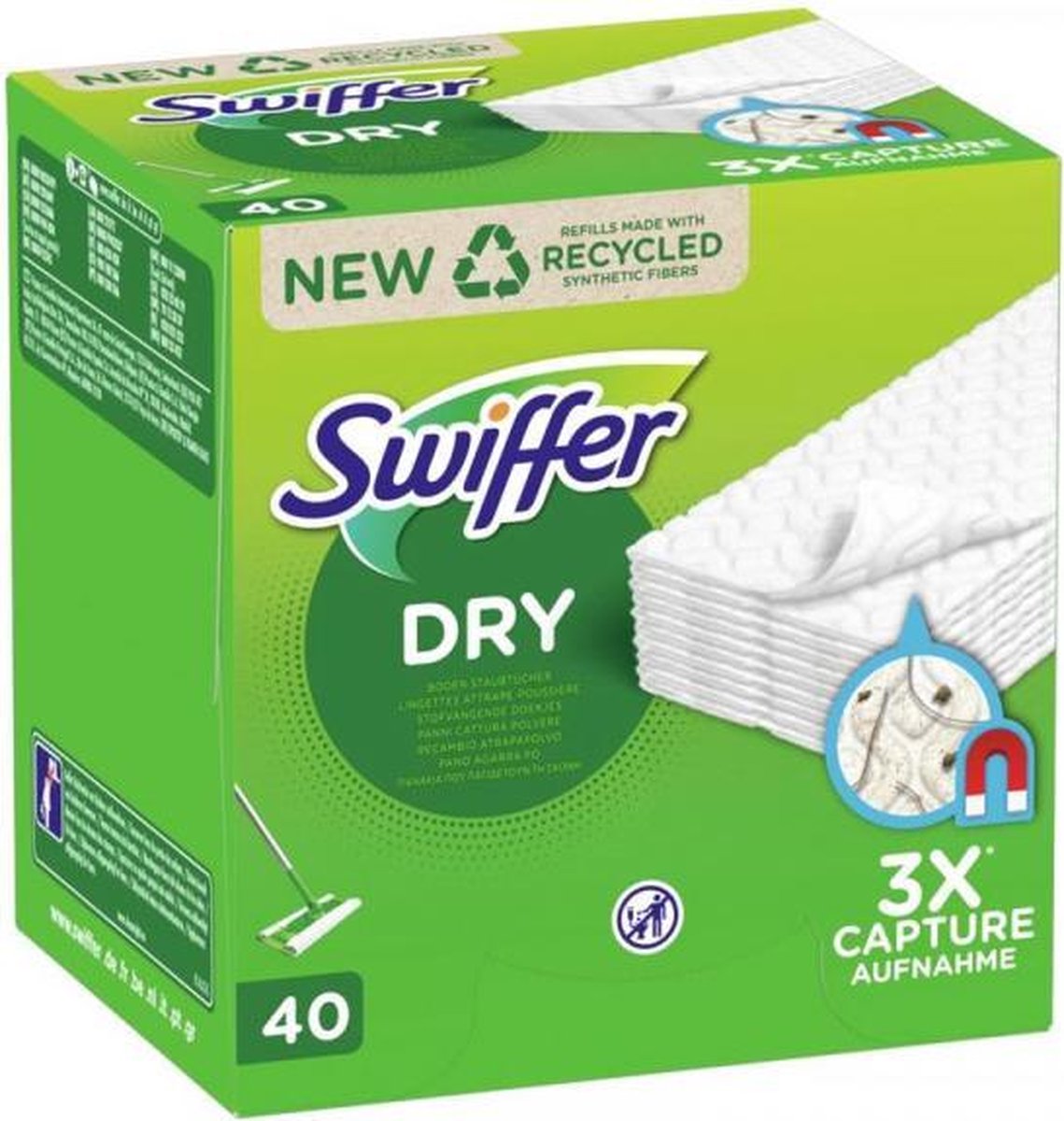 Swiffer Sweeper navullingen 40 doekjes
