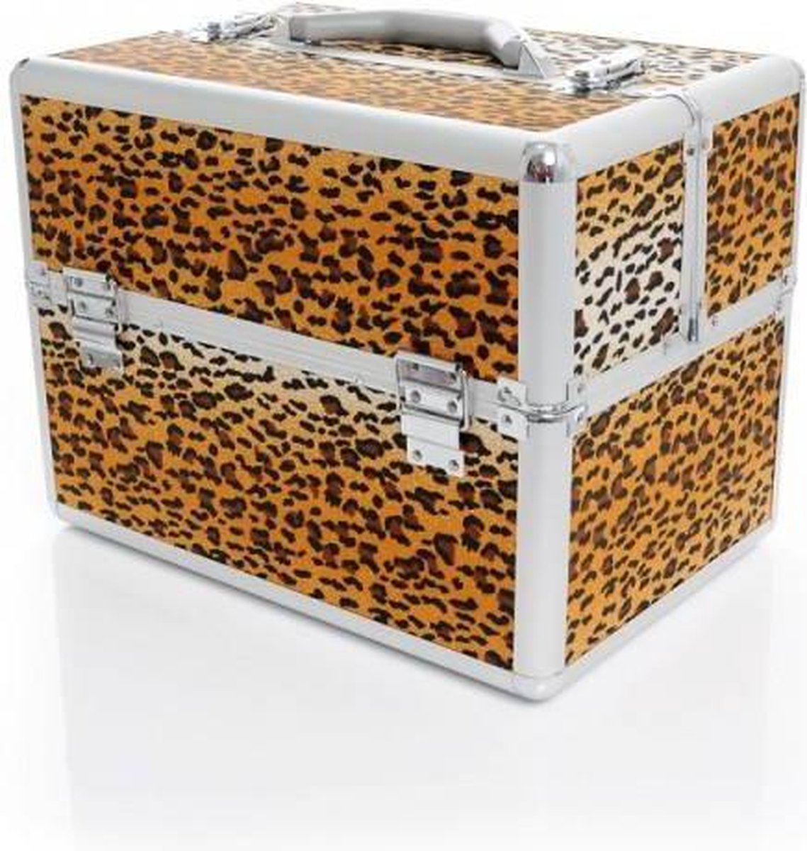 Aluminium koffer beautycase Panter - nagelstyliste koffer