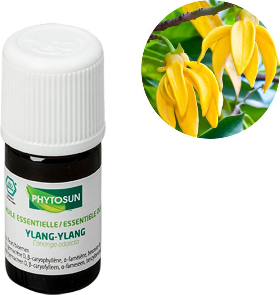 Phytosun Essentiële Olie Ylang-Ylang Bio – vermindert stress 5ml