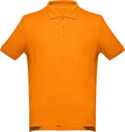 Romobrands_Heren polo_Model Mathijs_Orange