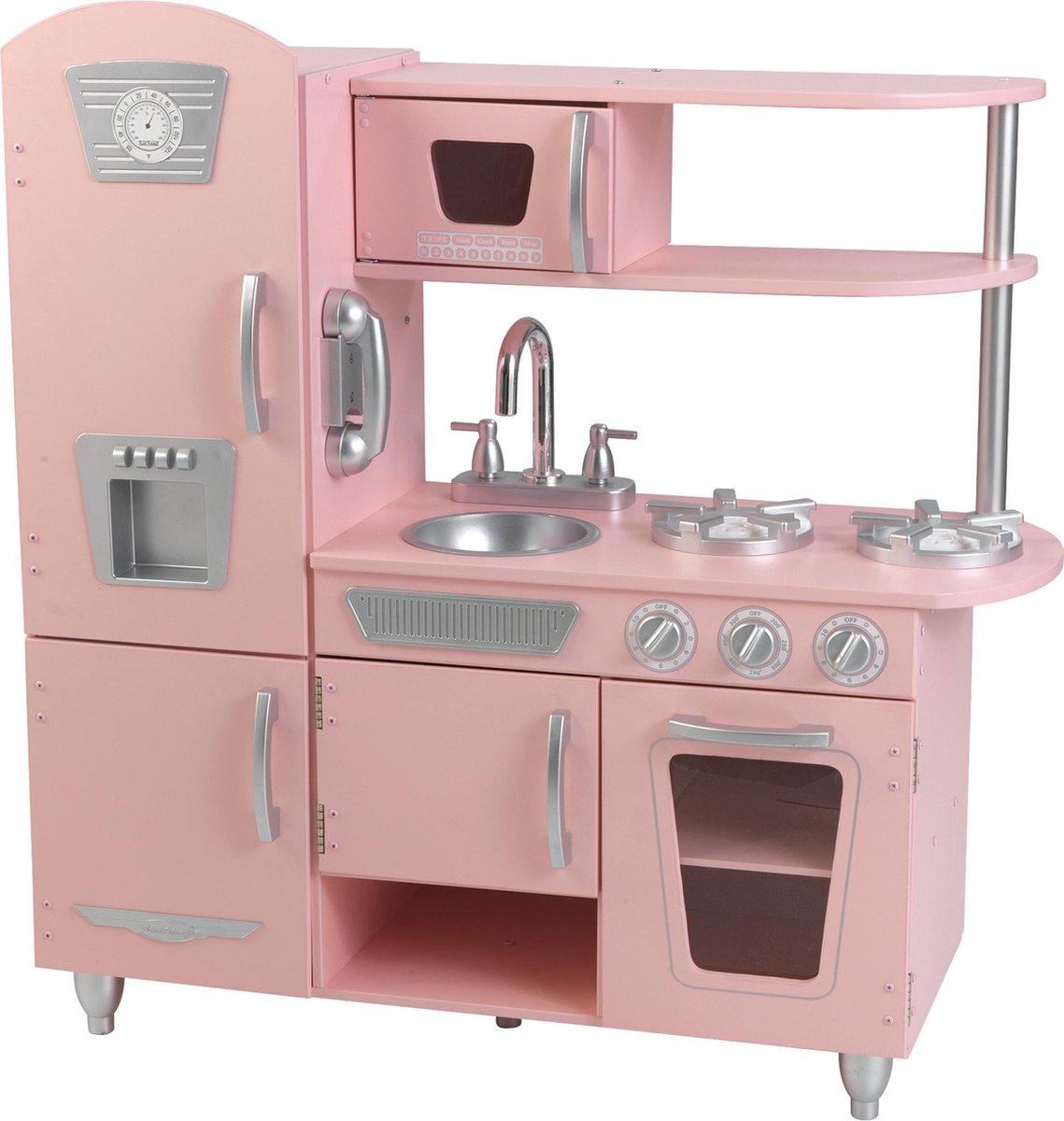 KidKraft Vintage Houten Keukentje Roze - Speelkeuken
