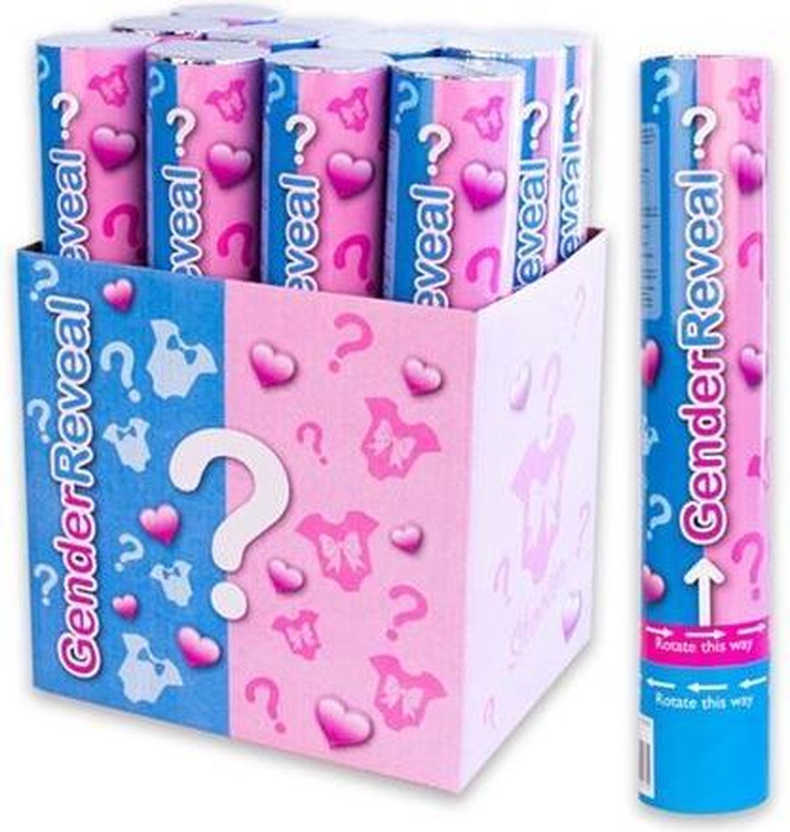 Partyshooter gender reveal (30cm) bv