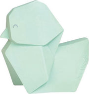 bijtring Origami rubber mintgroen