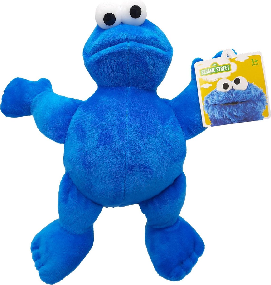 Sesamstraat Koekiemonster - Pluche Knuffel (Sambro) - 24 cm