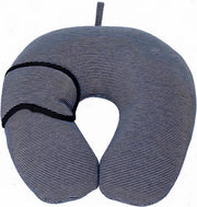 Pro World Nekkussen Streepjes 28 Cm Polyester Lichtblauw