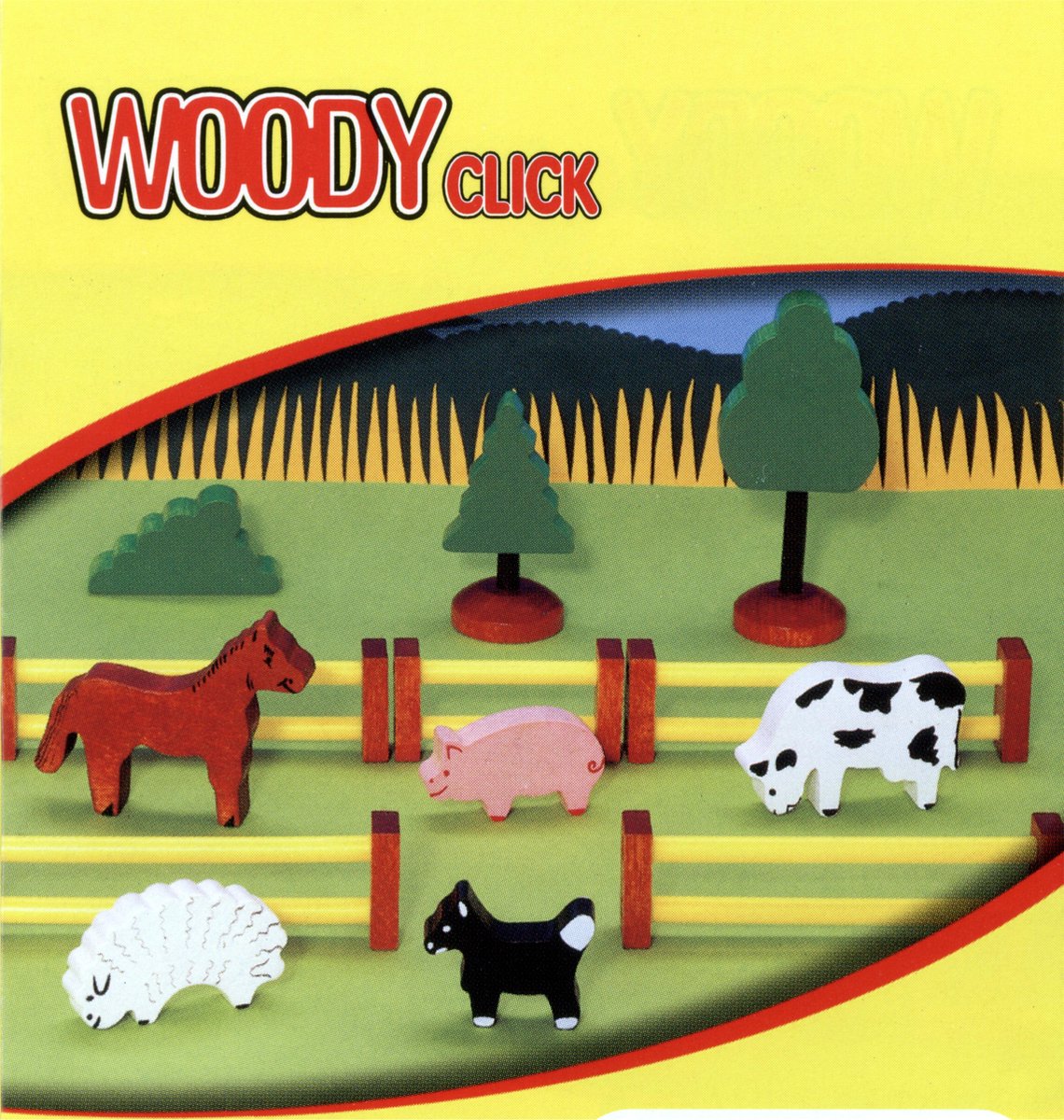 Beleduc - woody click boerderijdieren