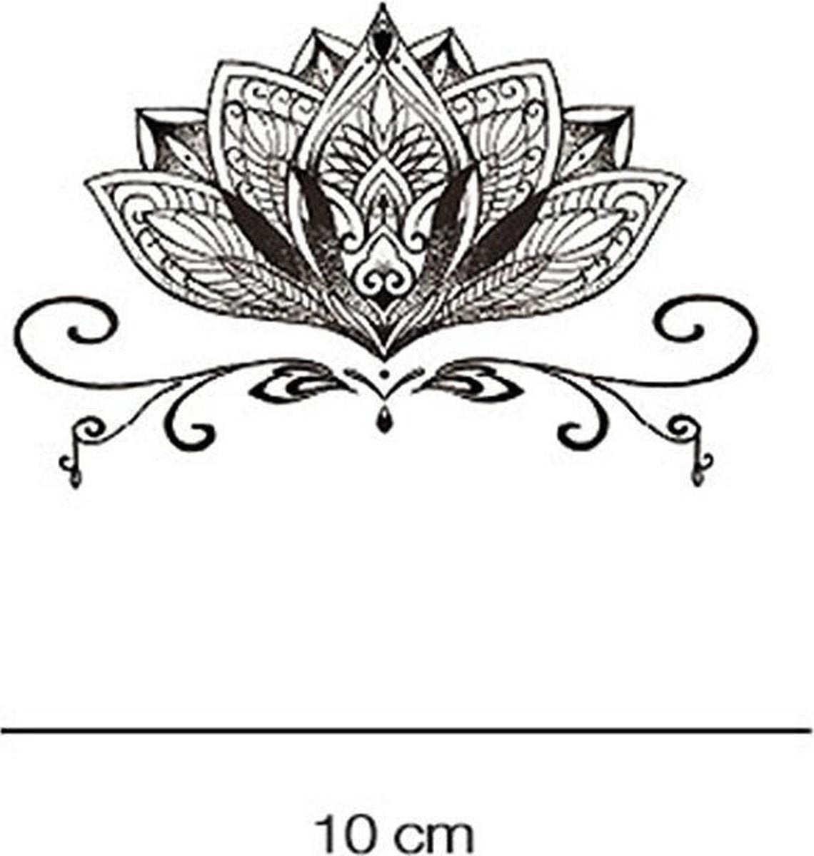 Mandala Neptattoos | 2 stuks