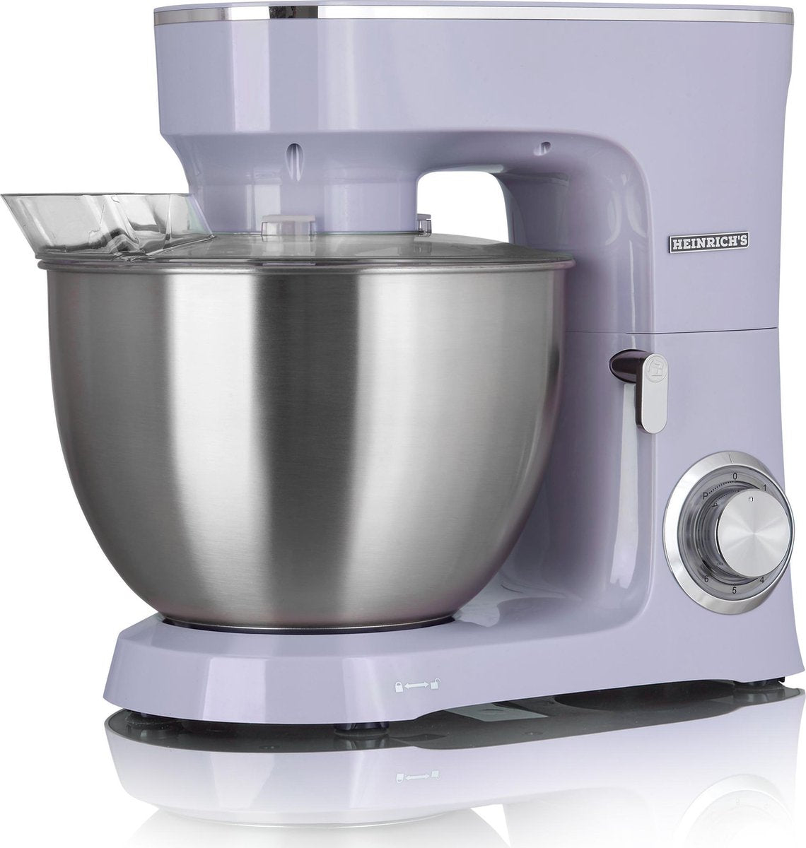 Heinrich´s HKM 8078 - keukenmachine - 1400 Watt - XXL - lila.