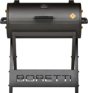 Boretti Barilo Houtskool Barbecue - Grilloppervlak (LxB) 84 x 41 cm - Inclusief Thermometer - Antraciet