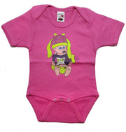 LOGO STAR - Rompertje - Roze - korte mouw - maat 68 - met afbeelding