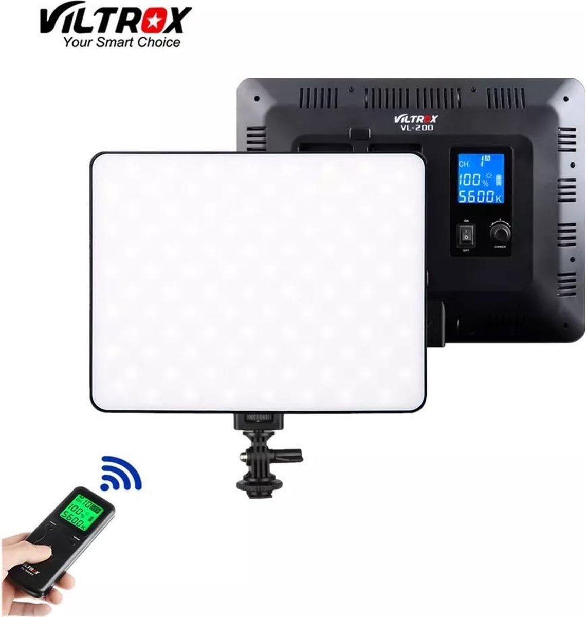 Viltrox VL 200T Professional videolamp