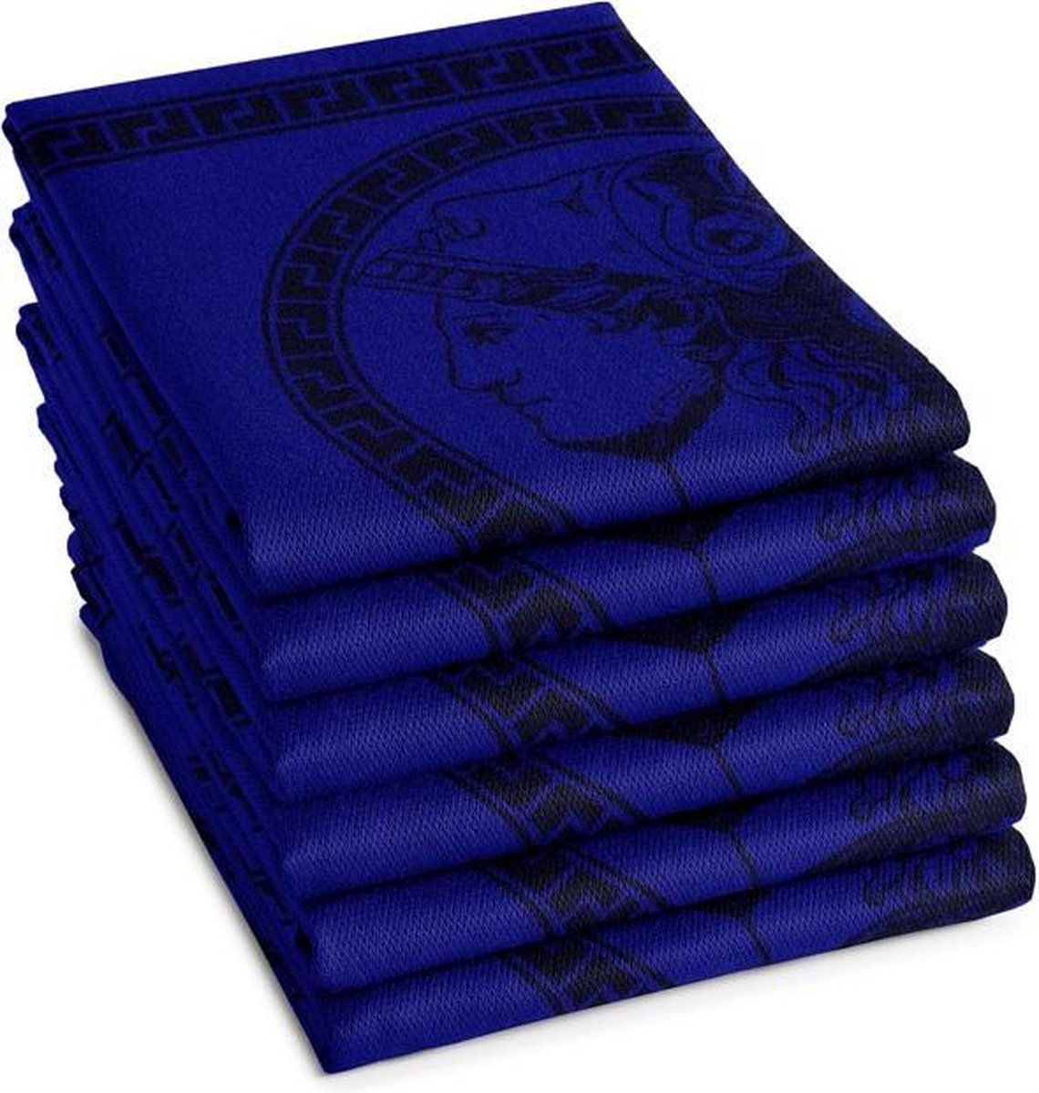 DDDDD Theedoek Minerva Blue (6 stuks)