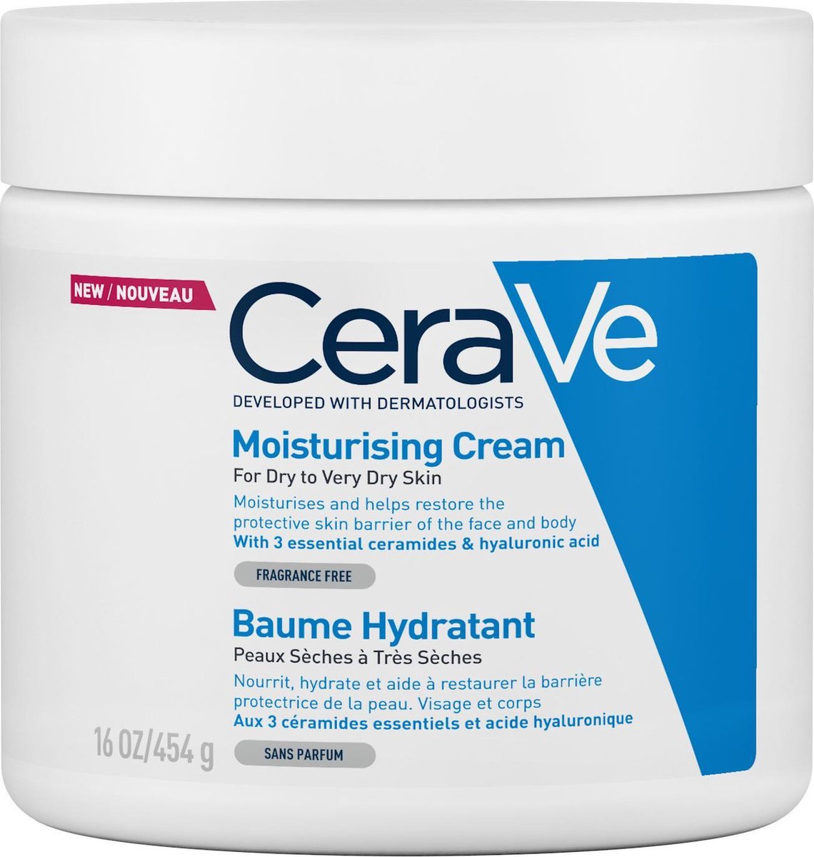 CeraVe - Hydraterende Crème - 454ml