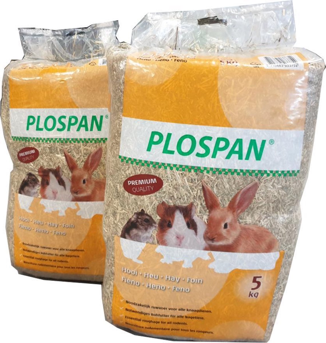 Plospan Hooi 2 balen à 5 kg - voordeelverpakking