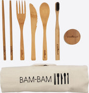 COOKUT Bamboo Bamboo Meal Kit with Toothbrush