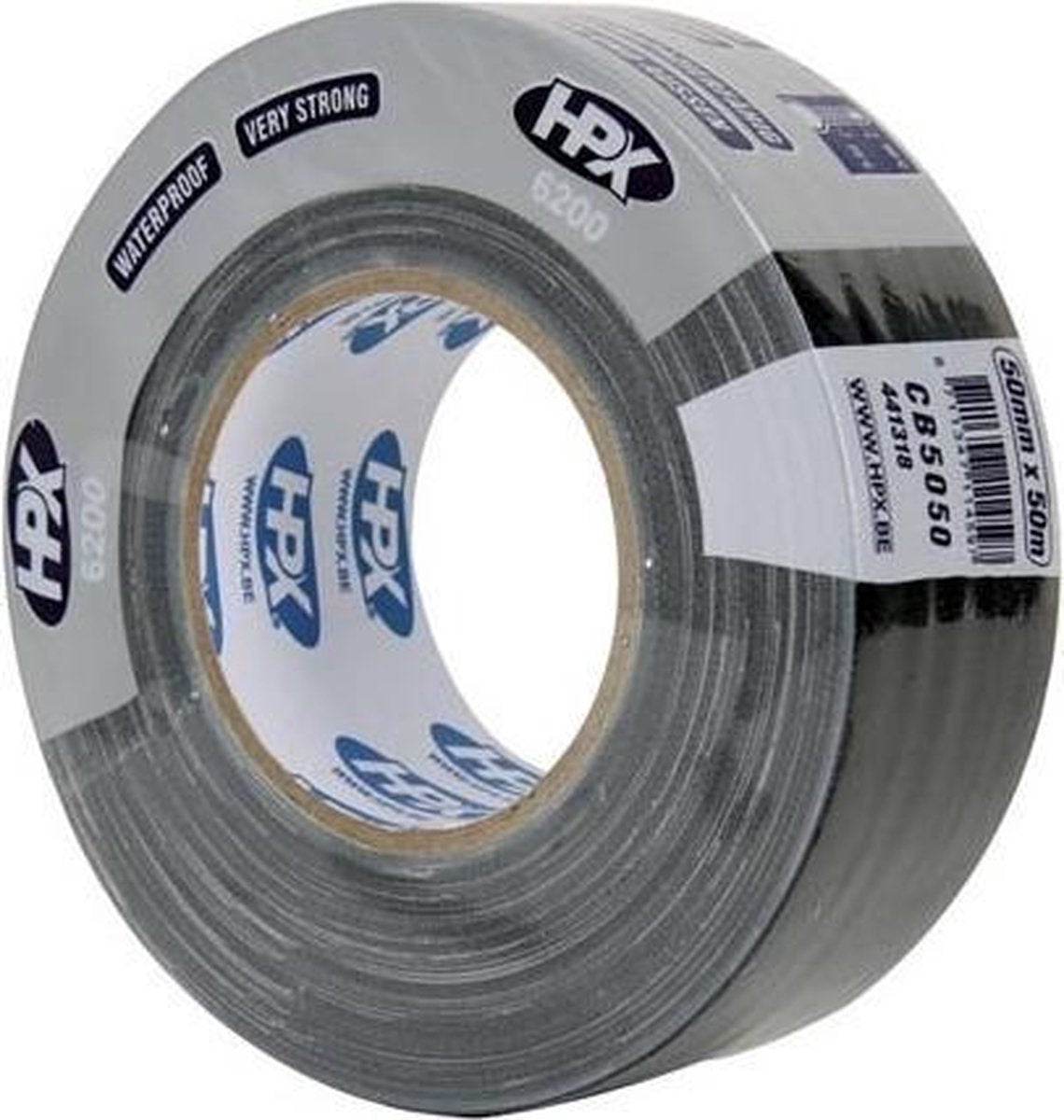 Gaffer 6000 tape - zwart 50mm x 50m