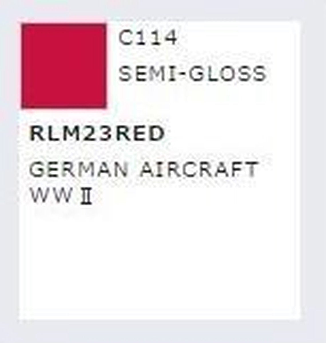 Mrhobby - Mr. Color 10 Ml Rlm23 Red (Mrh-c-114)
