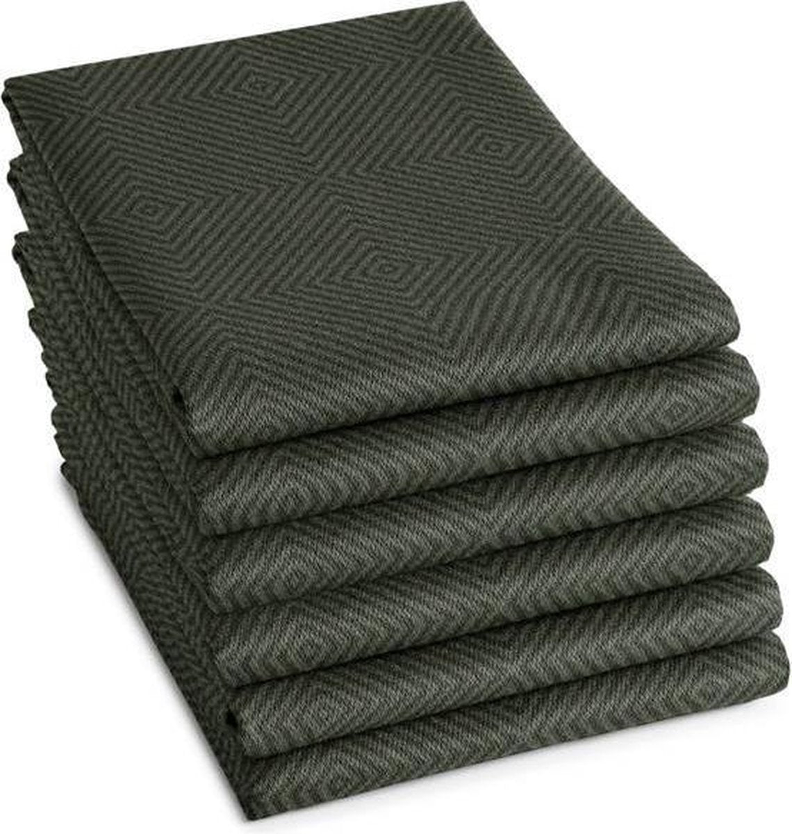 DDDDD Cisis - Theedoek - 60x65 cm - Set van 6 - Laurel