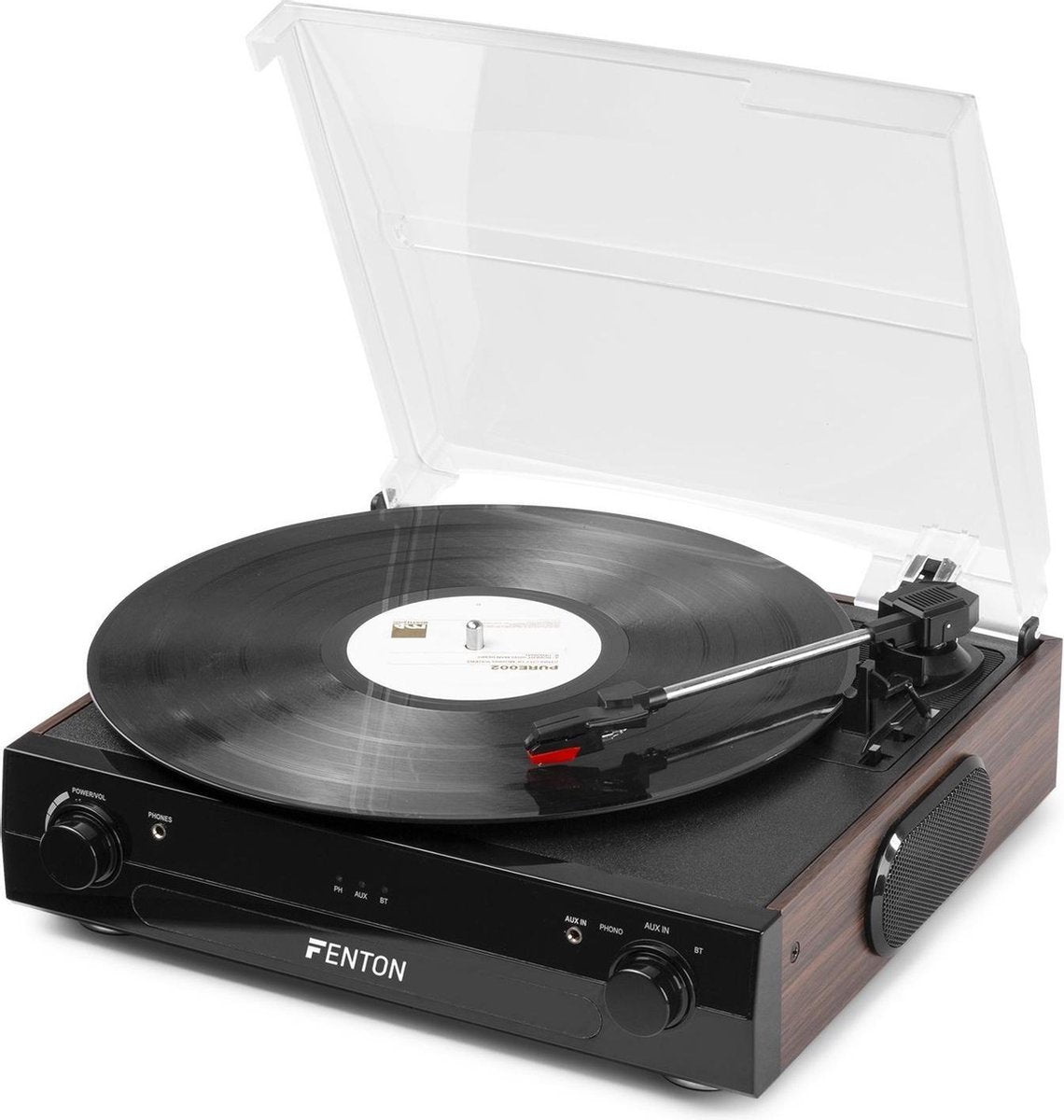 Platenspeler Bluetooth - Fenton RP102B stereo platenspeler met Bluetooth