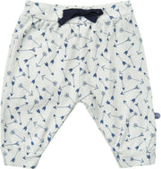 Minymo - baby broek - blauw - Maat 62