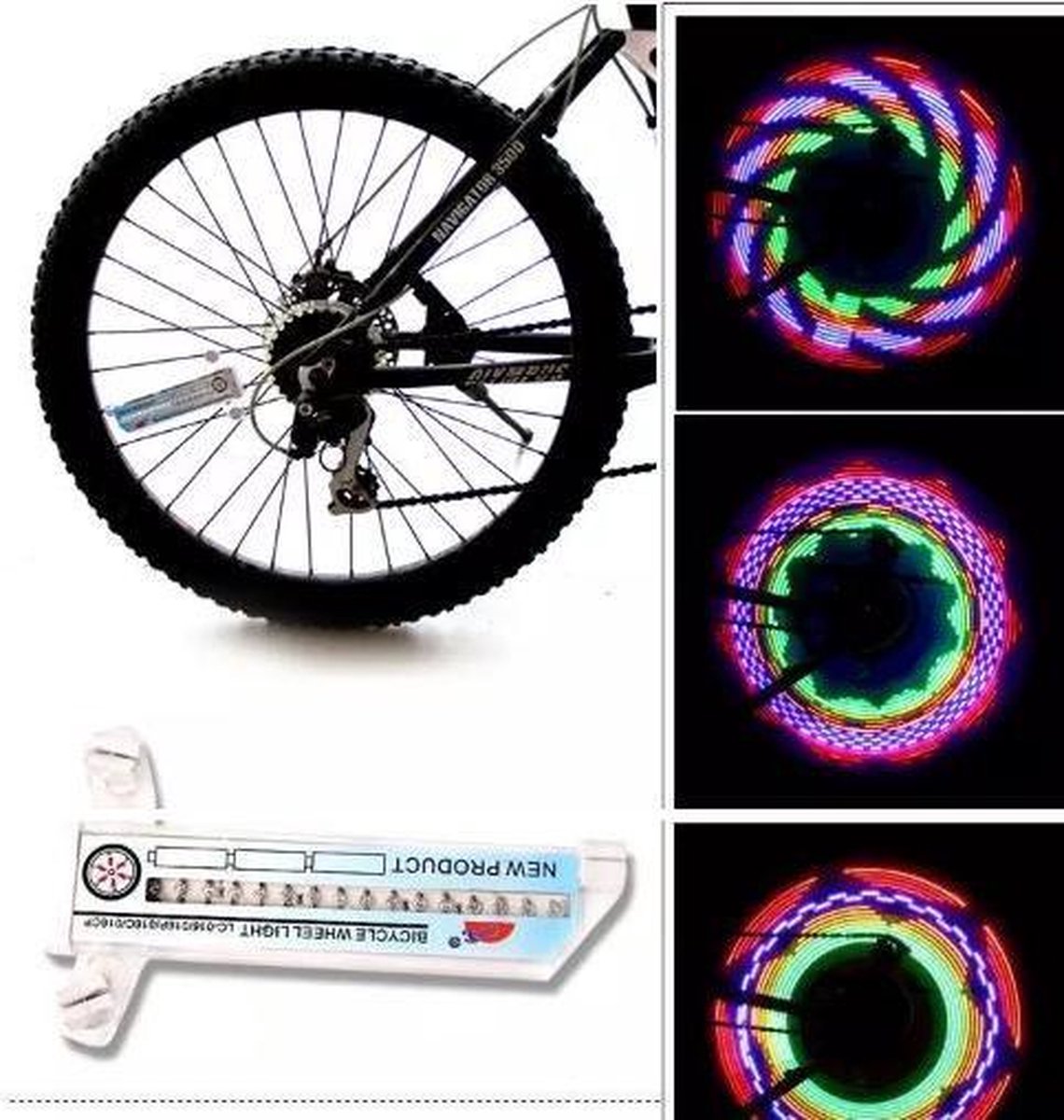 LED Fietswiel Verlichting - 32 Leds
