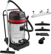 MAXBLAST 80L - Stofzuiger - Stofzuigers - Nat en Droog -  Industrieel gebruik met Mondstuk voor de vloer