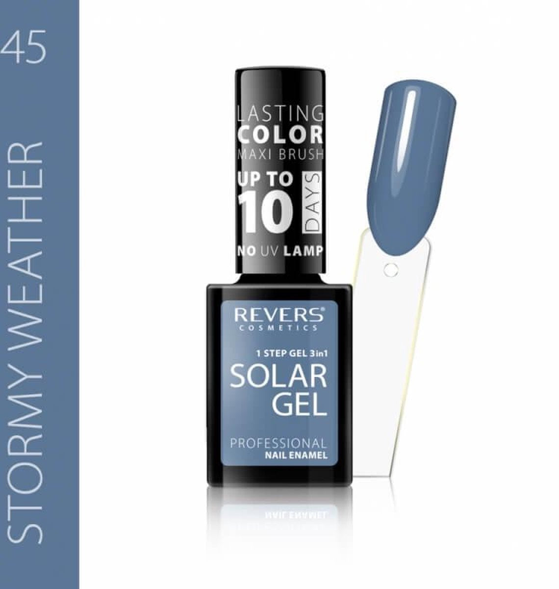 REVERS® 3in1 Solar Gel Nagellak 12ml. - #45 Stormy Weather