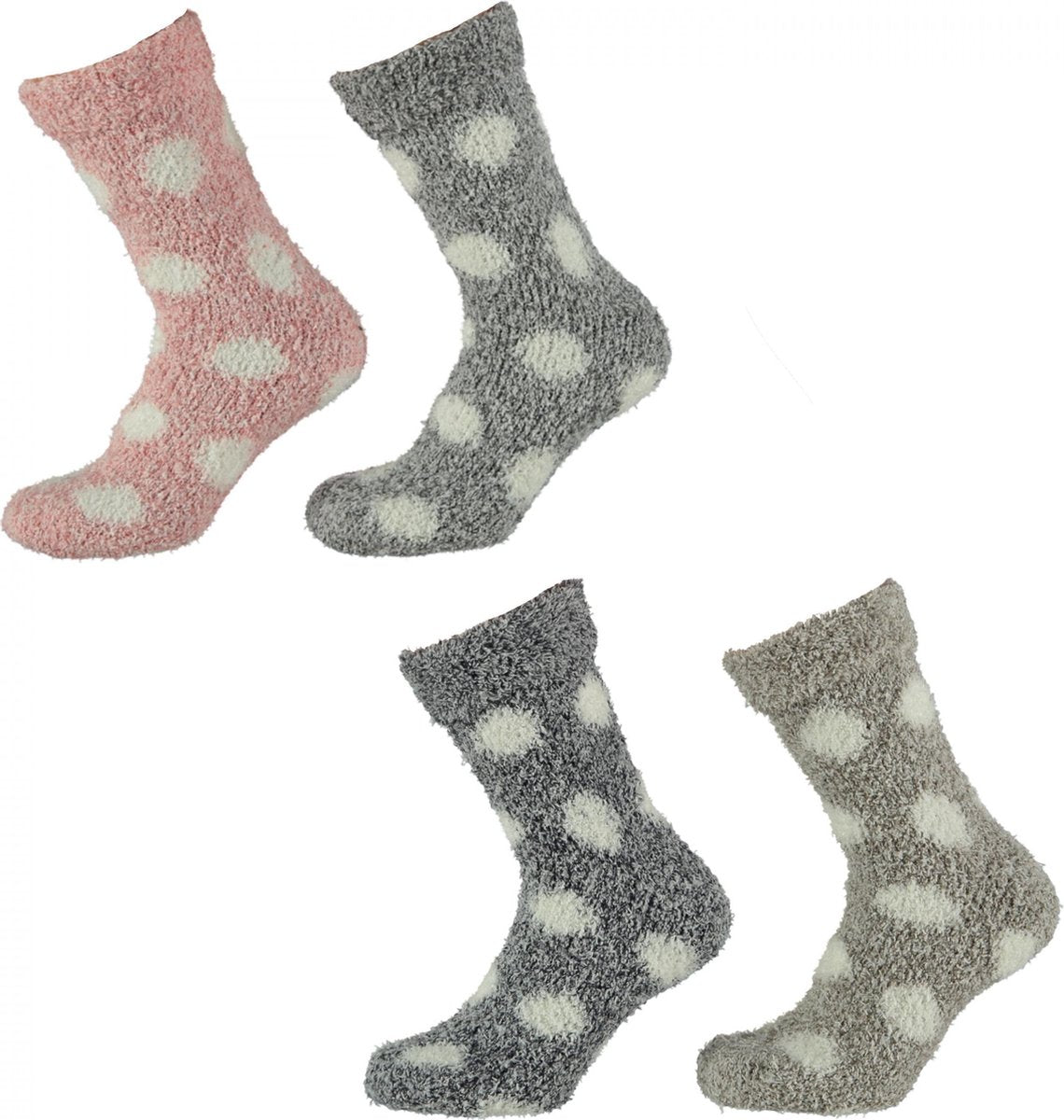 Apollo 4P Huissokken Multicolor - Maat 36-41