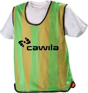 Cawila duplex junior hesje | 2 zijdig draagbare hesjes | groen/oranje |