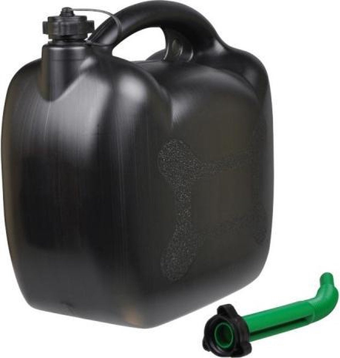 Automax Jerrycan benzinecan - Jerrycan-  20 liter - Met schenktuit - Zwart