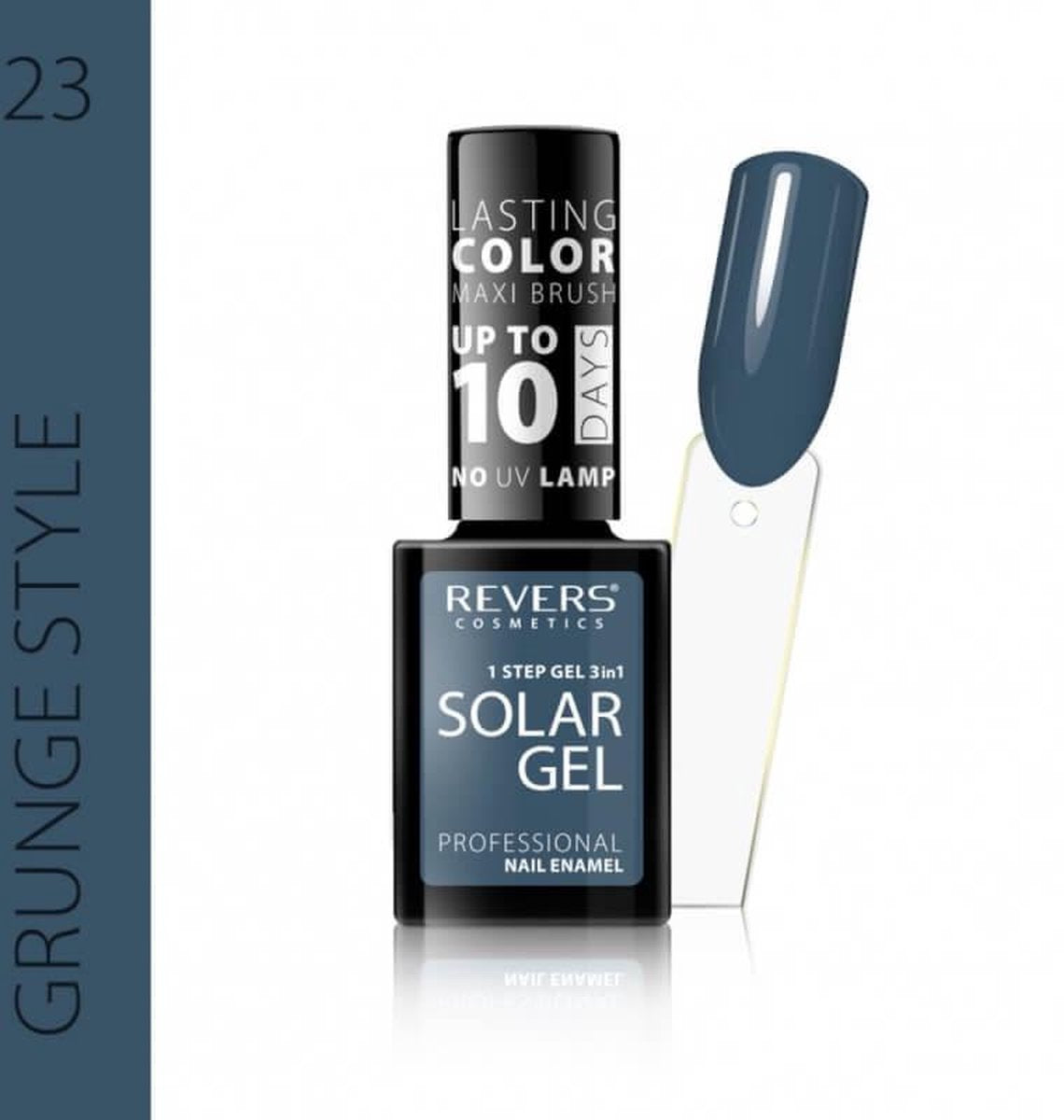 REVERS® 3in1 Solar Gel Nagellak 12ml. - #23 Grunge Style