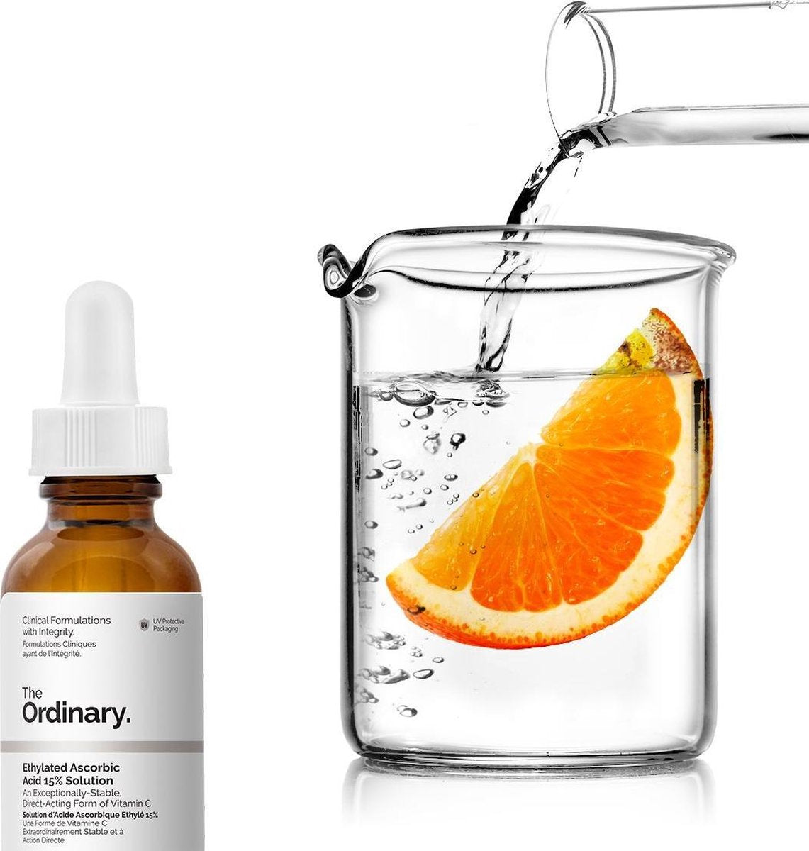 Ethylated Ascorbic Acid 15% Solution The Ordinary - Anti-aging - Anti-rimpel - Tegen pigmentvlekken - Vitamine C