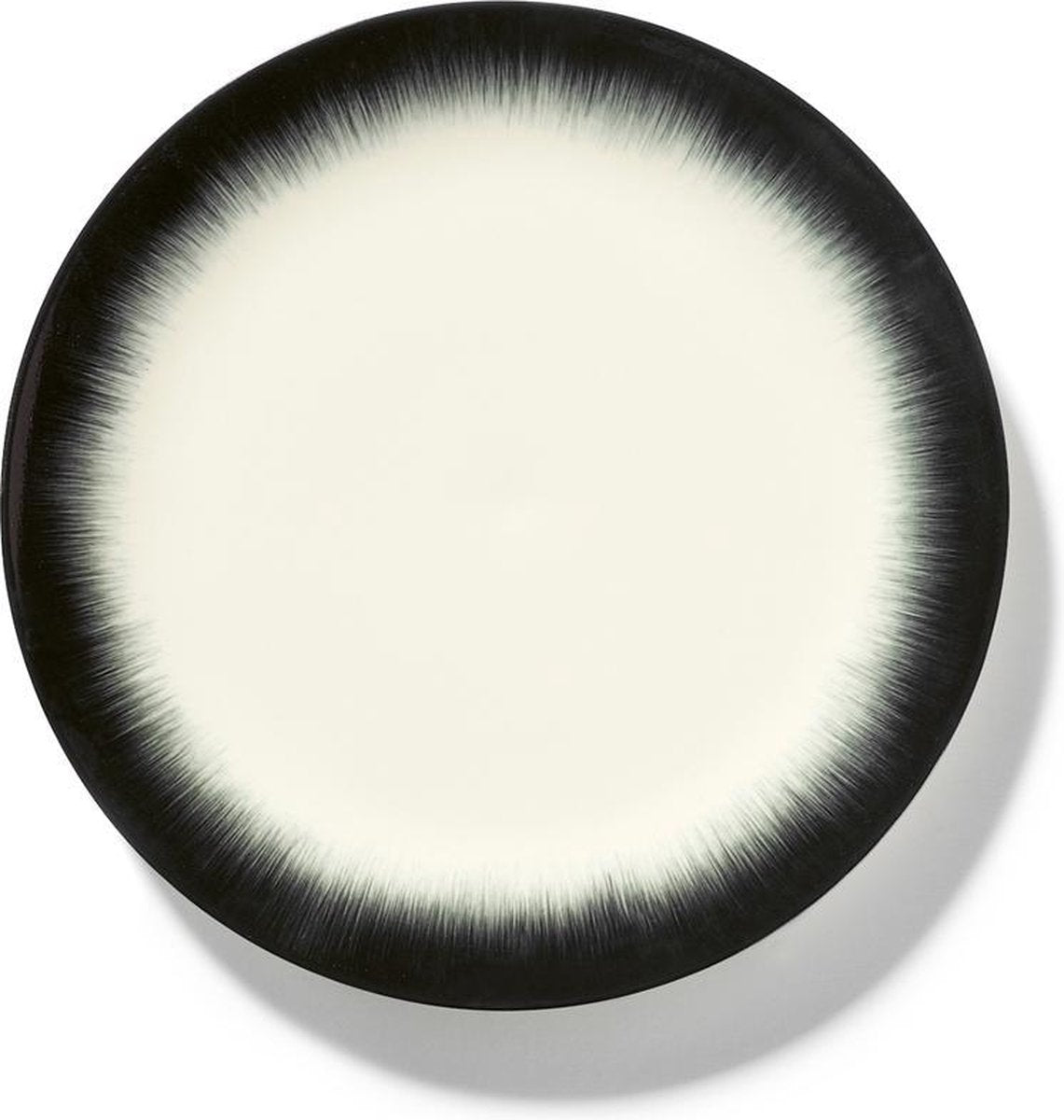 Serax Ann Demeulemeester Dé bord D28cm off white/black
