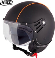 Vinz Laghi Leer - Zwart / Oranje-Medium