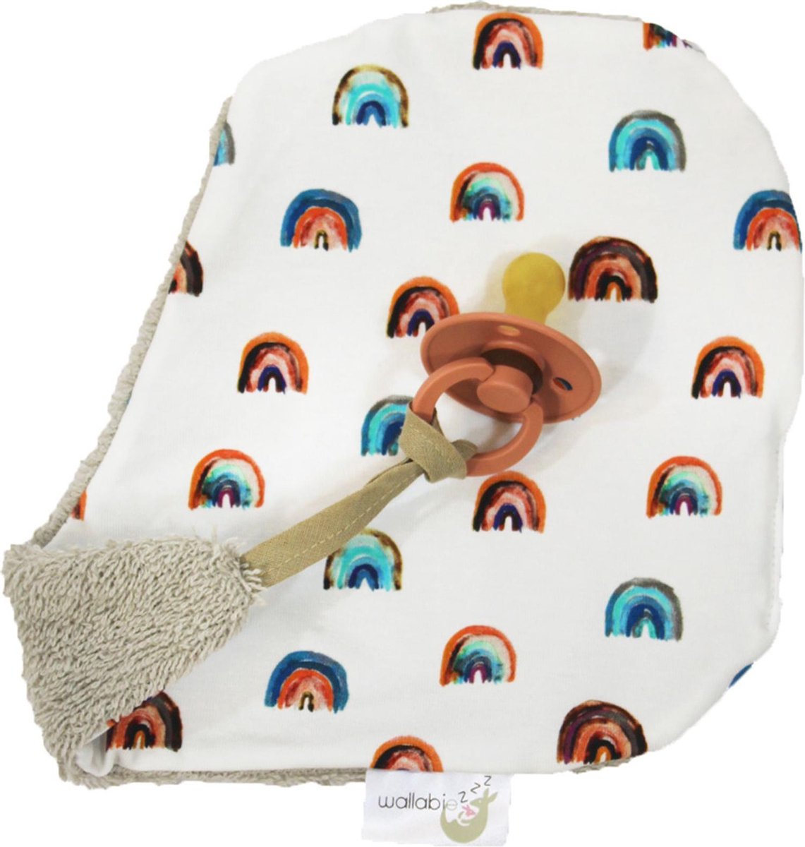 Wallabiezzz - Speendoekje - Regenboog
