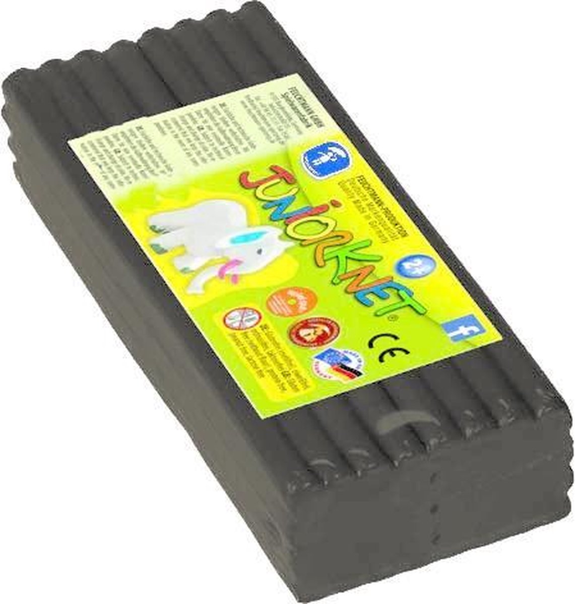 JUNIORKNET Jumbo-pakket - zwart - 500 gram