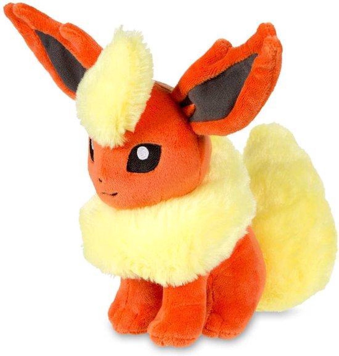 Flareon Pokémon Knuffel | Pluche | 20 CM | pokemon | Ash Ketchum | Oak | Battle Royal | Evolutie | HP | Mega Evolution | Pokédex | Trainer | Pokéball | Shiny | Type | Badges | Poké battle | Team Rocket