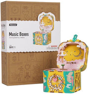 Robotime Dansende Ballerina AMD52 - Houten Modelbouw - Muziekdoos - DIY