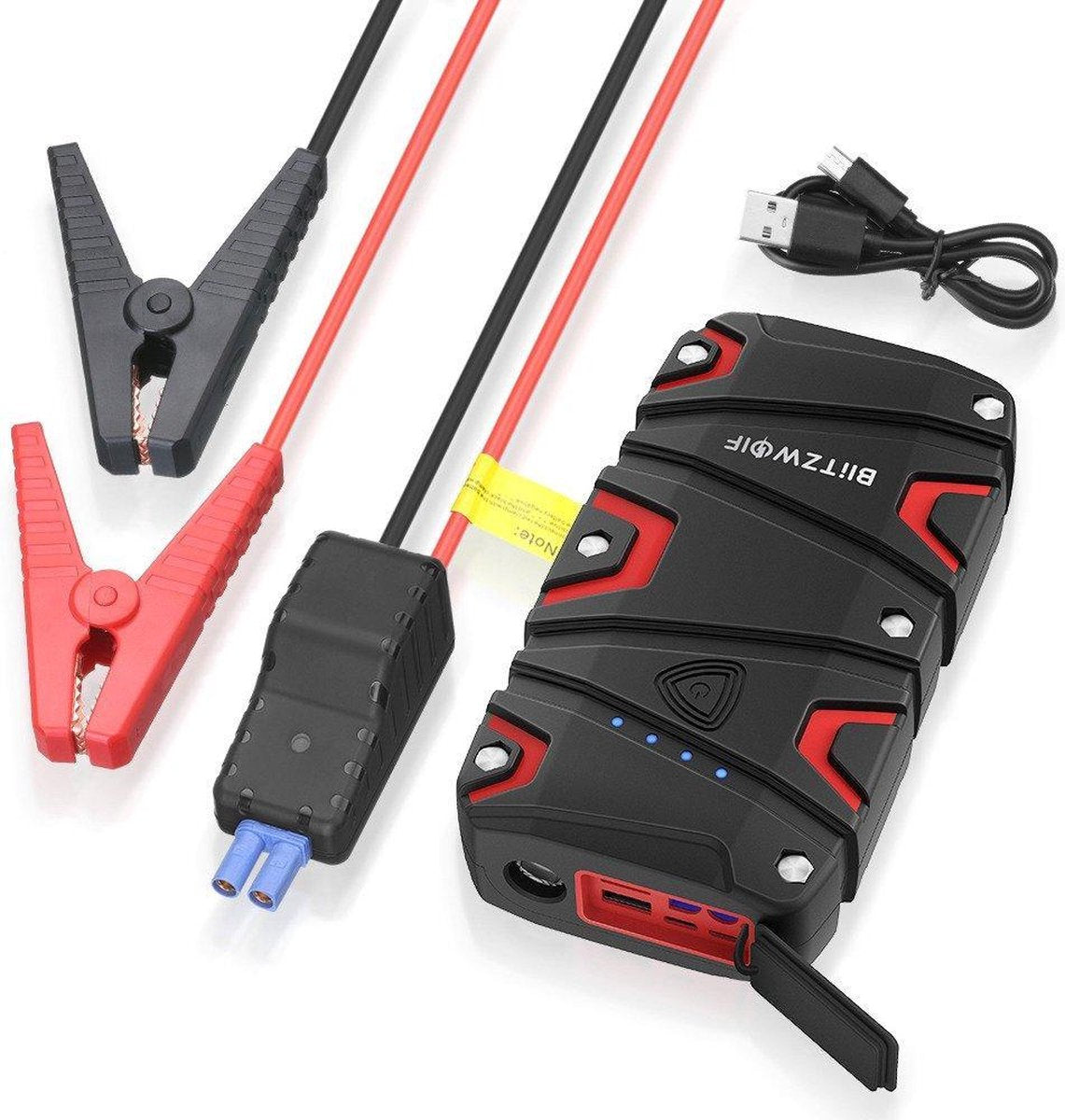 Draagbare car jump starter Blitzwolf - powerbank - IP67 - 12000 mAh