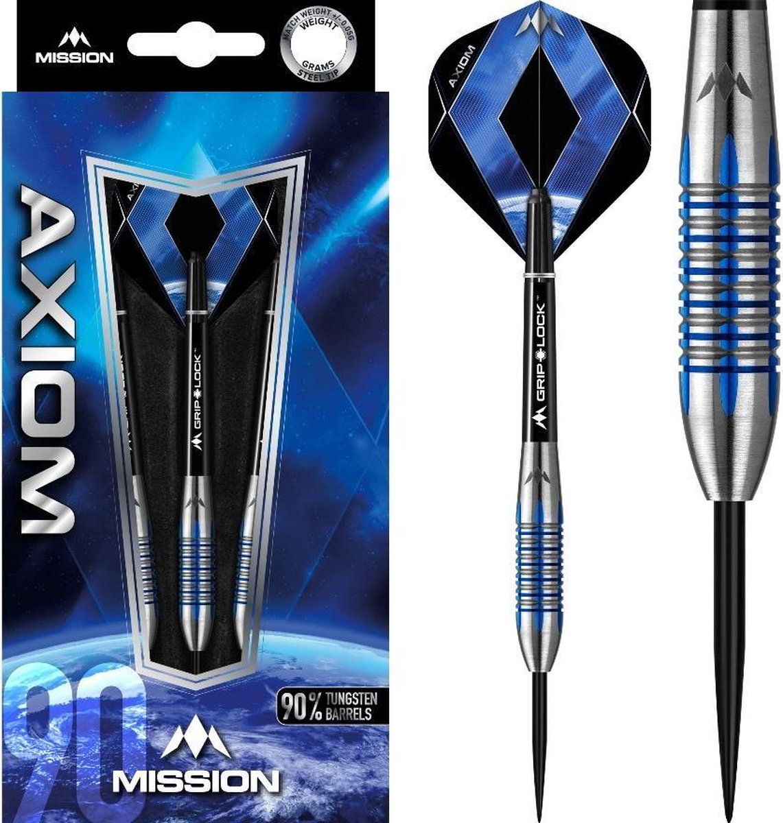 Mission Axiom Blue M4 90% - Centre Ring