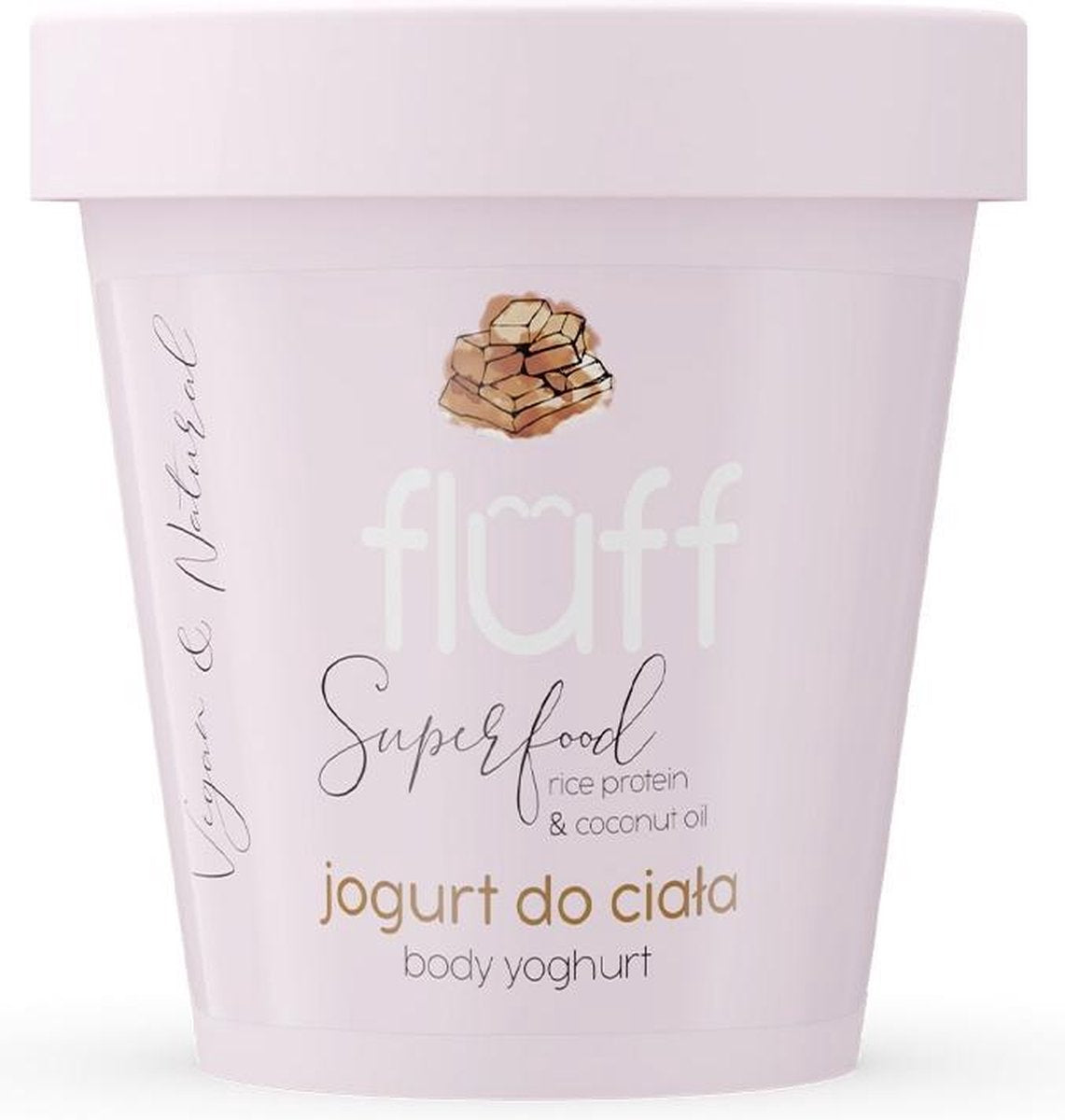 FLUFF Body Yoghurt - Milk Chocolate 180ml.
