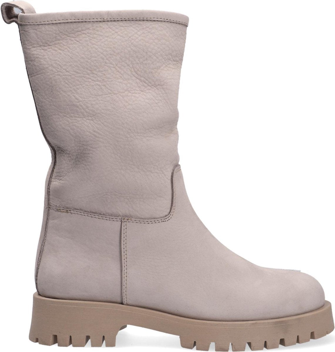 Notre-V 753114 Enkelboots -  Enkellaarsjes - Dames - Grijs - Maat 38