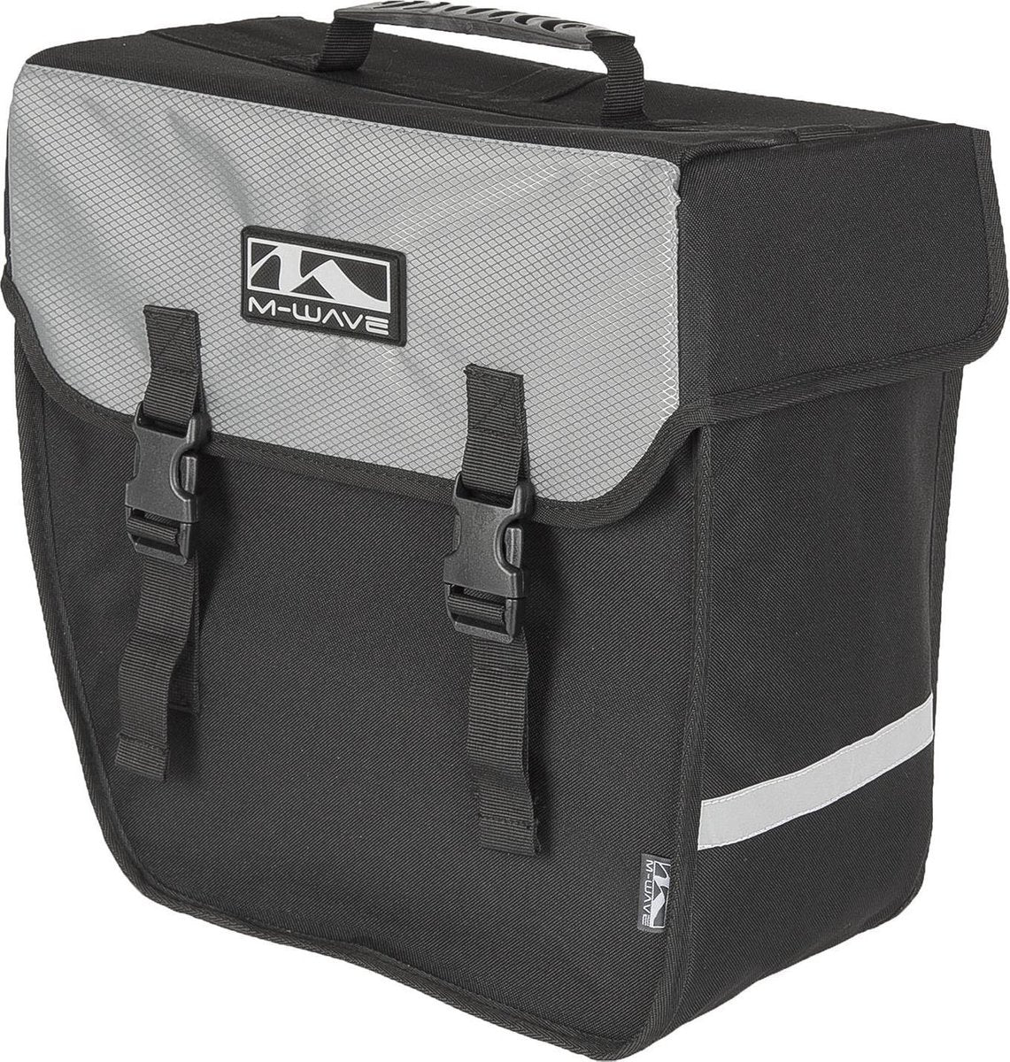 M-Wave Amsterdam - Enkele Fietstas - 18 l - Zwart