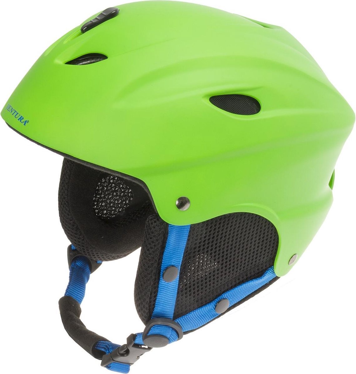 Ventura Skihelm Mat Groen Maat 55/58 Cm